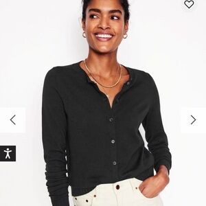 Boden Emilia cotton crewneck cardigan sweater. S